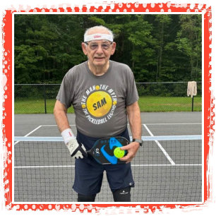 T-shirt L'Homme, Le Mythe, La Légende Du Pickleball, (Nom)