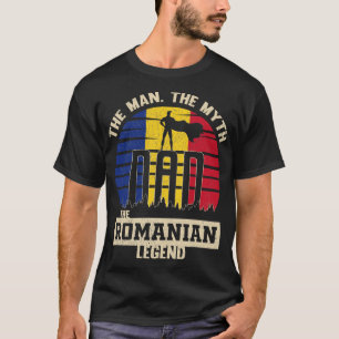 T-shirt L'homme, le mythe, la légende roumaine, père de 