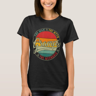 T-shirt L'Homme Le Mythe Mécanique Vintage Grampes Pères