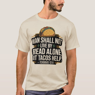 T-shirt L'homme ne vivra pas de pain seulement