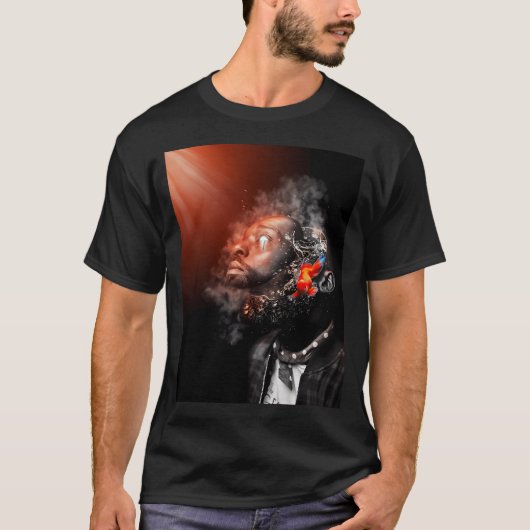 T-shirt L'Homme Noir (Devant)