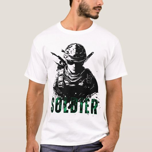 T-shirt L'Homme Soldat (Devant)