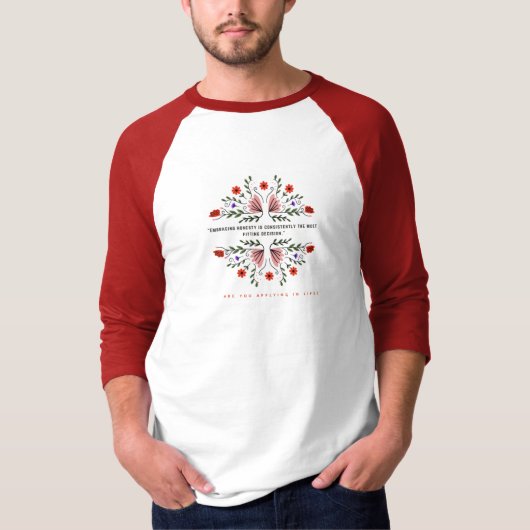 T-shirt L'honnêteté gagne 🌟 (Devant)