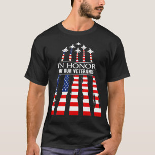 T-shirt L'Honneur De Notre Jour Des Anciens Combattants Fl