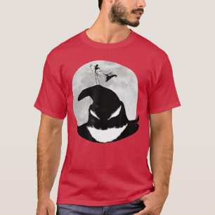 T-shirt L'horreur avant Noël Oogie Boogie Lune v