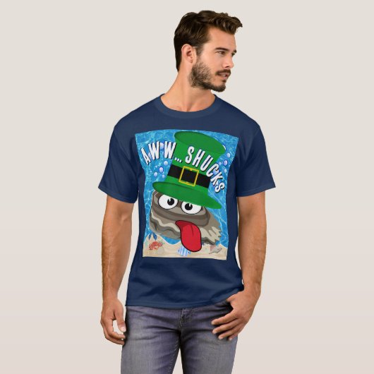 T-shirt L'huître irlandaise (Devant entier)
