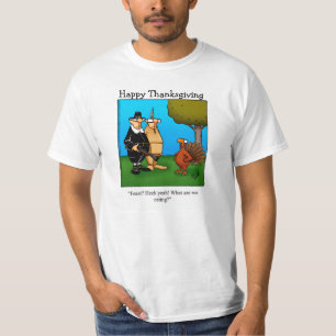T-shirt L'Humour de Thanksgiving "Heck Ouais !" Tee - shir