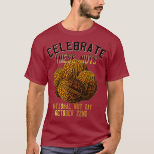 T-shirt L'Humour National Du Jour Des Nuits Célèbre Ces No