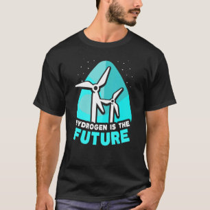 T-shirt L'Hydrogène Est La Puissance Énergétique Hybride P