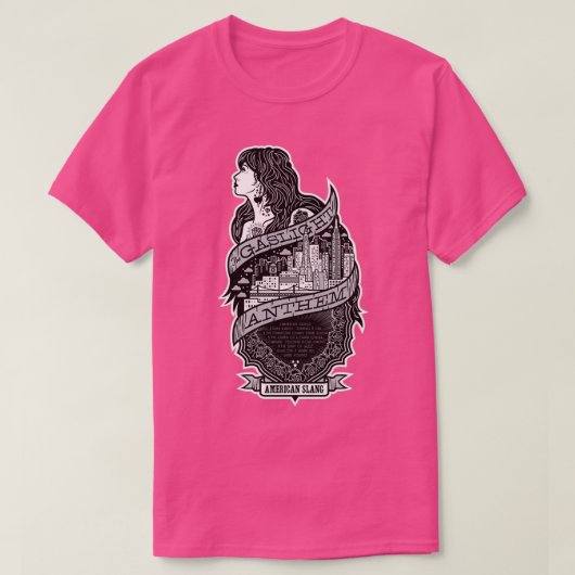 T-shirt L'hymne gaslight (Design devant)