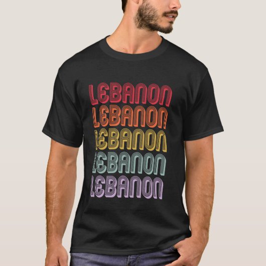 T-shirt Liban (Devant)