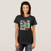 T-shirt Liban Dans Mon Adn Équipe Libanaise Drapeau Liban (Devant entier)