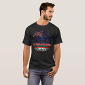 T-shirt Liban Néo-Zélandais Libanais Arbre (Devant entier)