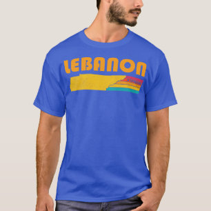 T-shirt Liban Tennessee Souvenir Vintage
