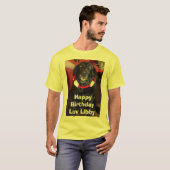 T-shirt Libby, BirthdayLuv heureux Libby (Devant entier)