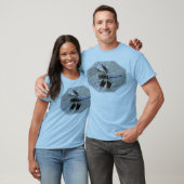T-shirt libellule bleu (Unisexe)