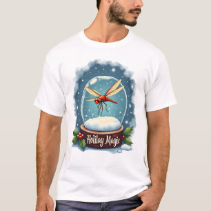 T-shirt Libellule boule à neige