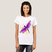 T-shirt libellule coloré (Devant entier)