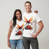 T-shirt Libellule emballée (Unisexe)