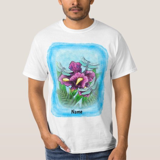 T-shirt Libellule Iris (Devant)