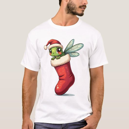 T-shirt Libellule pour remplissage de bas (Devant)