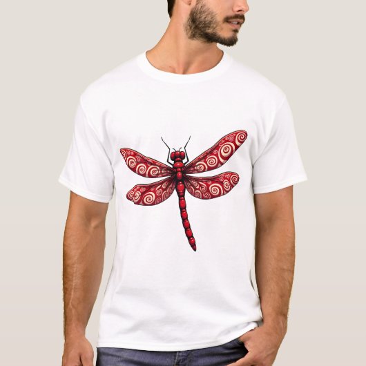 T-shirt Libellule Tourbillon de Menthe (Devant)