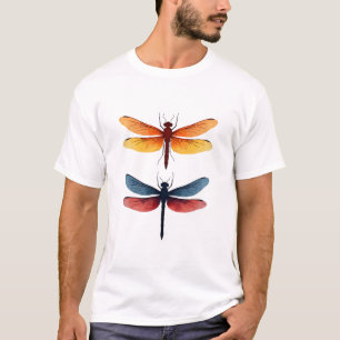 T-shirt Libellules d'amour enfant petit simple Minimaliste