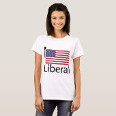 T-shirt Libéral américain (Devant entier)