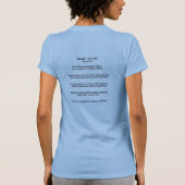 T-shirt libéral de définition de dictionnaire (Dos)