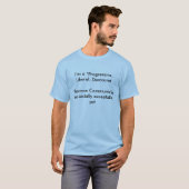 T-shirt Libéral démocrate progressif (Devant entier)