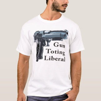 T-shirt Libéral Toting d'arme à feu