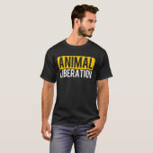 T-shirt Libération animale (Devant entier)