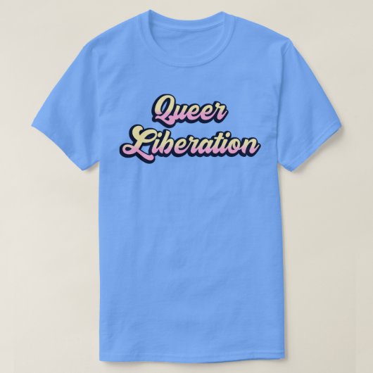 T-shirt Libération Queer (Design devant)