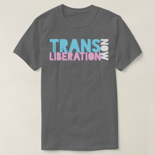 T-shirt Libération Trans maintenant (Design devant)