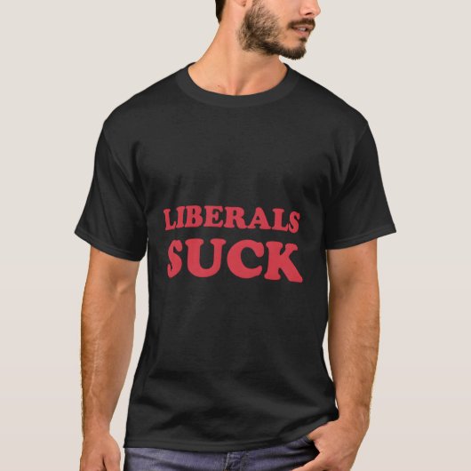 T-shirt Libéraux Chuck Républicain Conservateur (Devant)