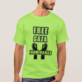 T-shirt Libérer Gaza (Devant)