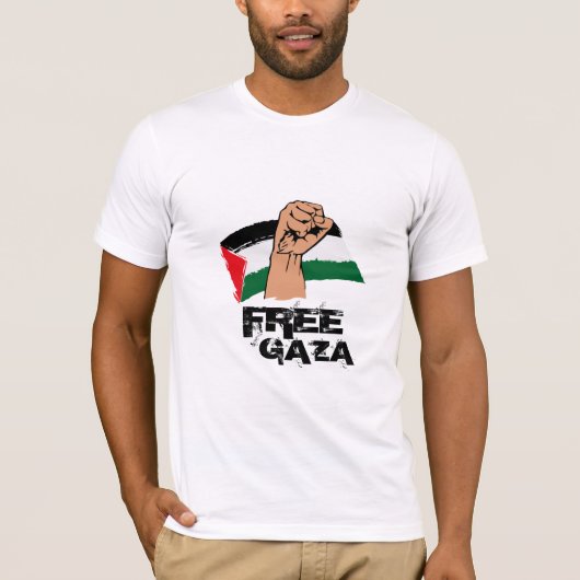 T-shirt Libérer Gaza (Devant)