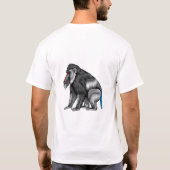 T-shirt Libérer la force intérieure : Mandrill puissant (Dos)