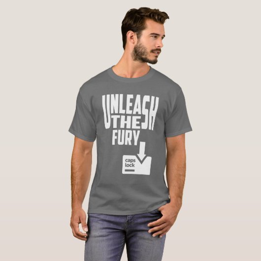 T-shirt Libérer La Furie (Devant entier)