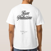 T-shirt Libérer la Palestine (Dos)