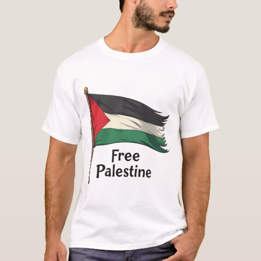 T-shirt Libérer la Palestine (Devant)