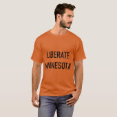T-shirt Libérer le Minnesota (Devant entier)