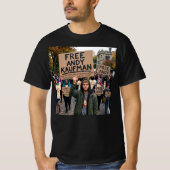 T-shirt Libérez Andy Kaufman (Devant)