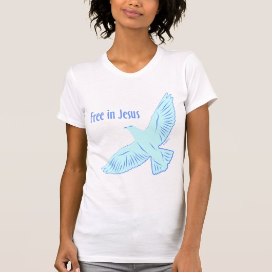 T-shirt Libérez en Jésus (la lumière) (Devant)