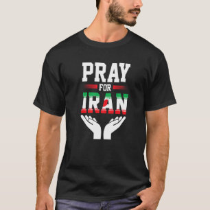 T-shirt Libérez Iran Freedom Love Heart Iran Perse