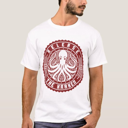 T-shirt Libérez Kraken - Sidney Powell - MAGA -Trump (Devant)