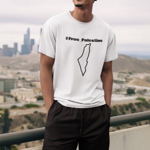 T-shirt Libérez la Palestine, arrêtez la guerre