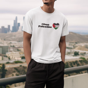 T-shirt Libérez la Palestine, arrêtez la guerre