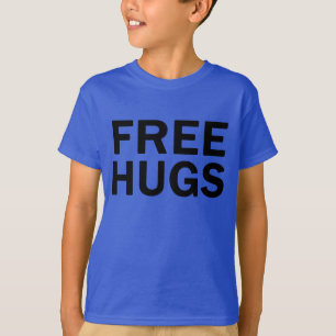 T-shirt Libérez le raglan d'enfants d'étreintes - enfants