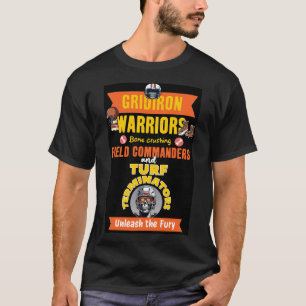 T-shirt Libérez les bêtes du Gridiron : Personnalisez le d